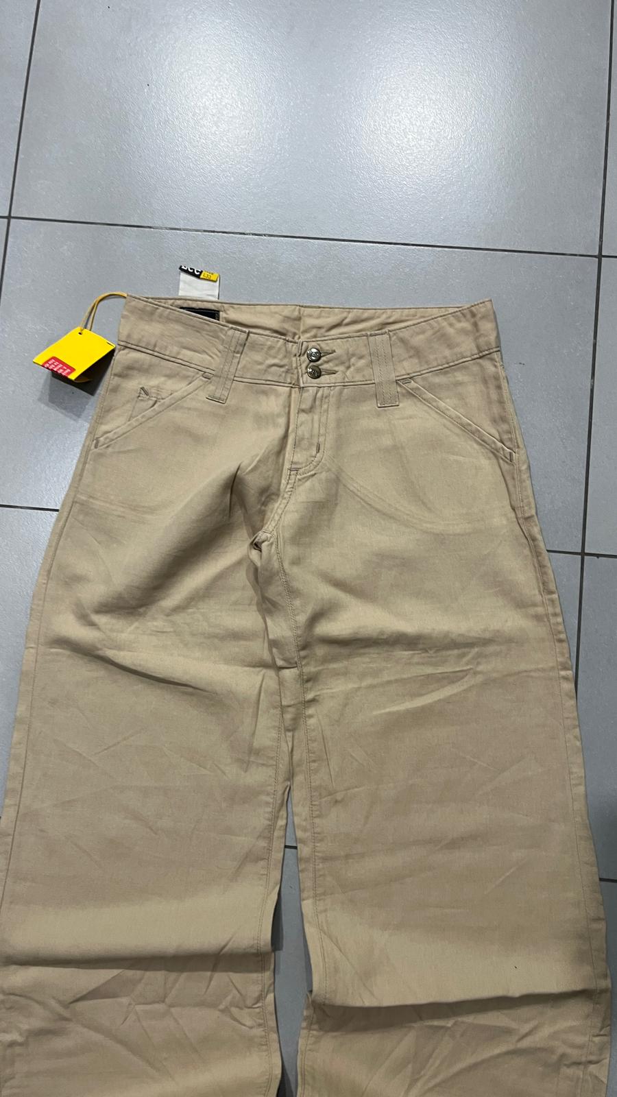 Denim Lee Baggy Fit in Lino Beige NEW (S)