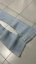 Denim Jeans Svasati Bootcut Fit Light Blue (XS)