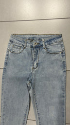 Denim Jeans Svasati Bootcut Fit Light Blue (XS)