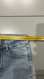 Denim Jeans Svasati Bootcut Fit Light Blue (XS)
