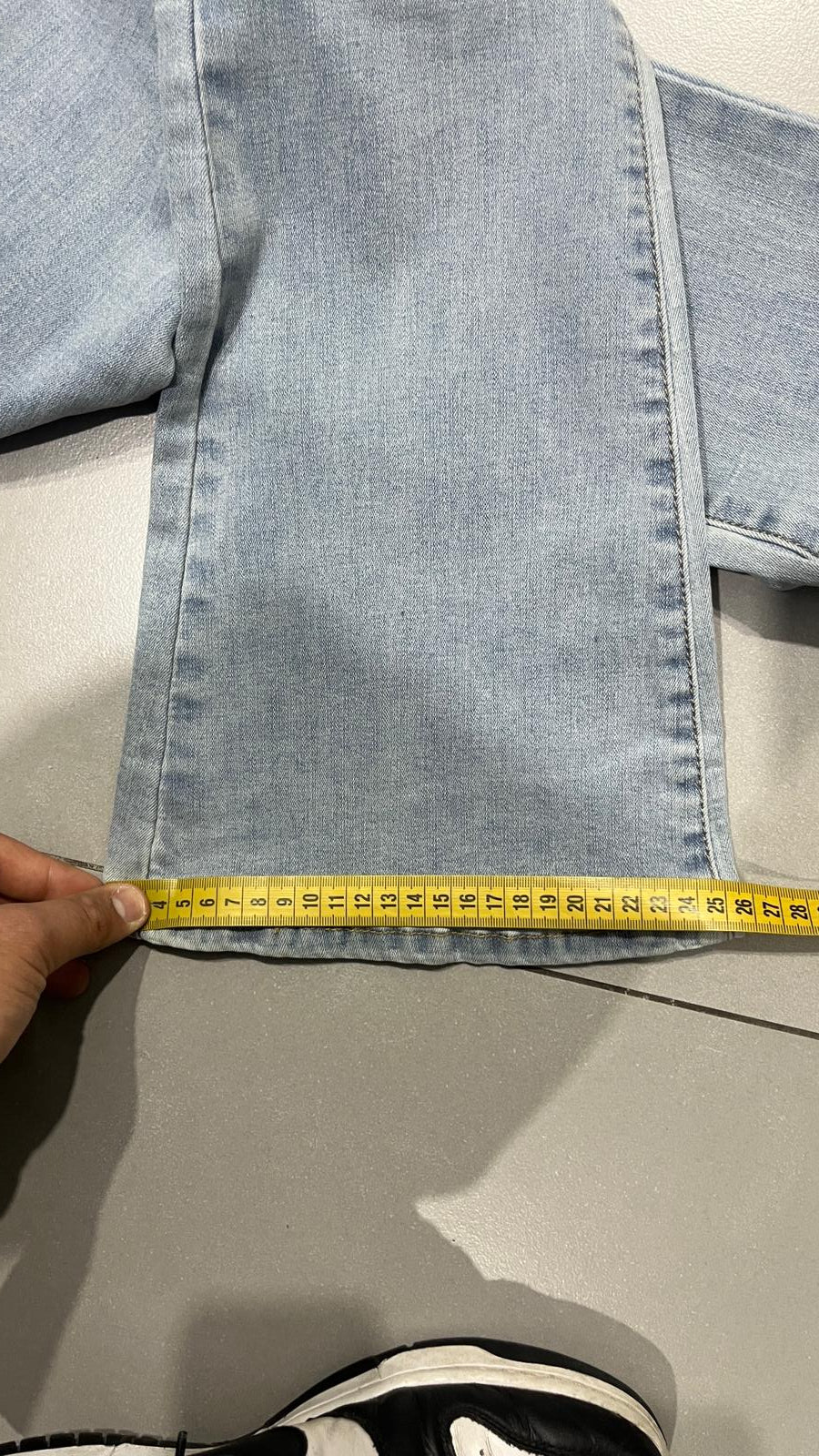 Denim Jeans Svasati Bootcut Fit Light Blue (XS)