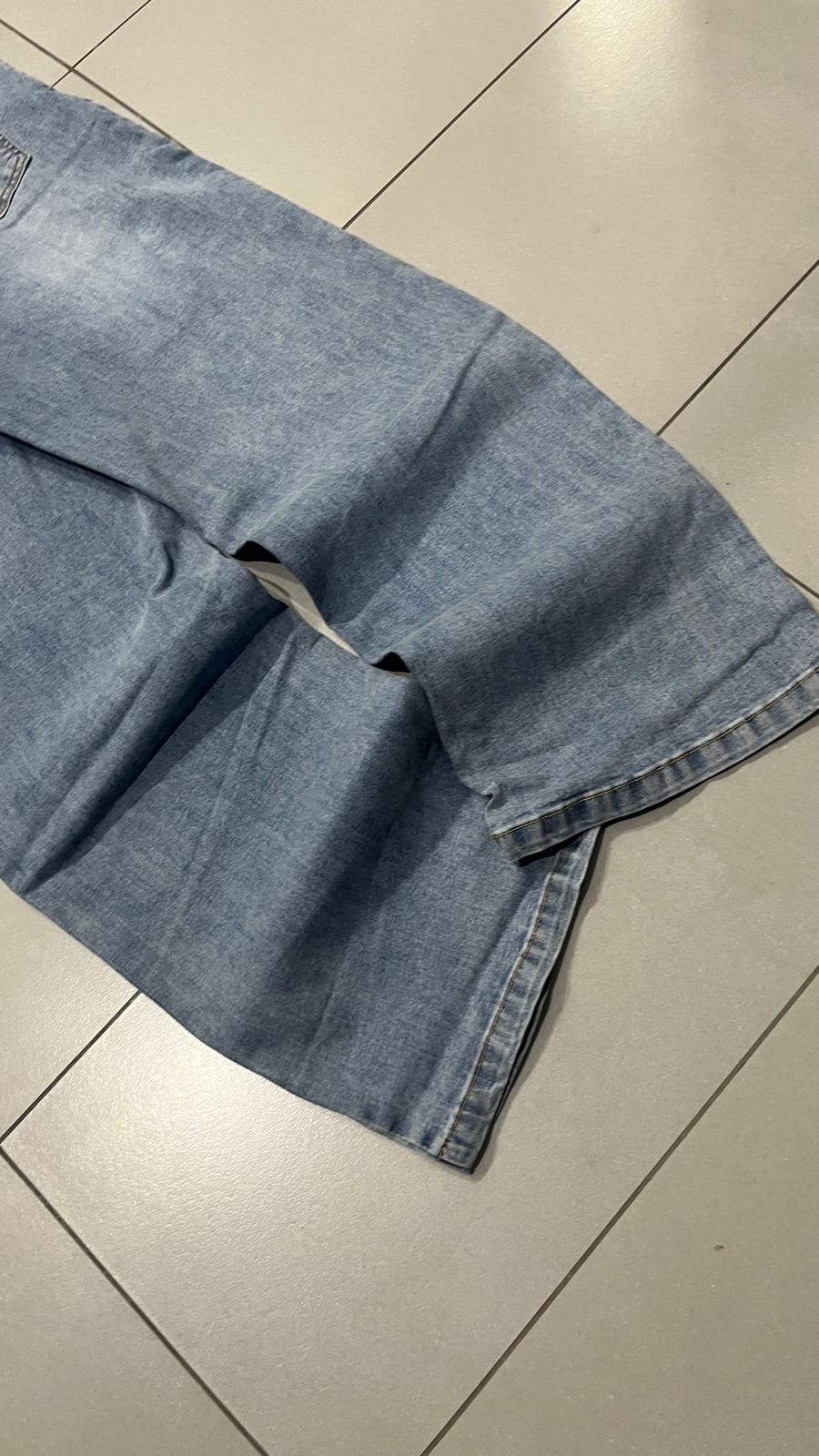 Denim Jeans Baggy Fit Light Blue Vintage Y2K (S)