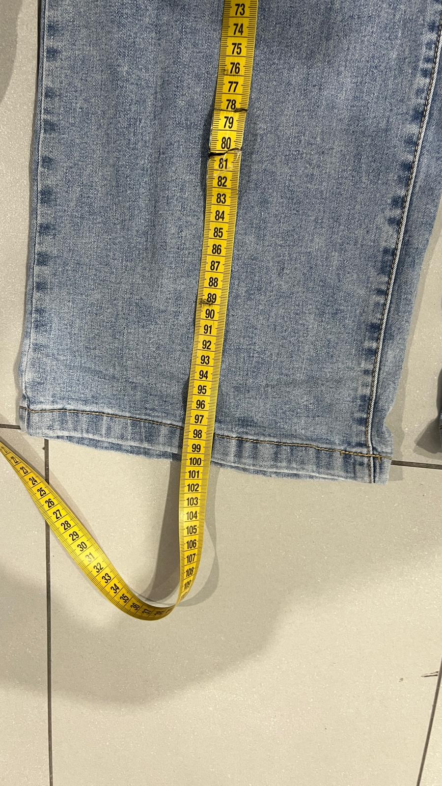 Denim Jeans Baggy Fit Light Blue Vintage Y2K (S)