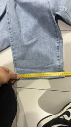 Denim Jeans Baggy Fit Light Blue Vintage Y2K (S)