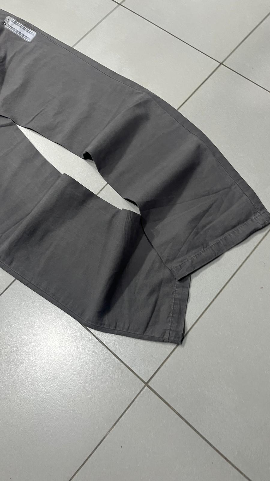 Pantaloni in Cotone Classici Lee Leesures Grey baggy Fit (S)