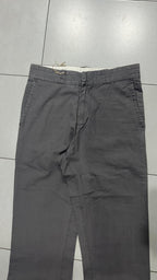 Pantaloni in Cotone Classici Lee Leesures Grey baggy Fit (S)