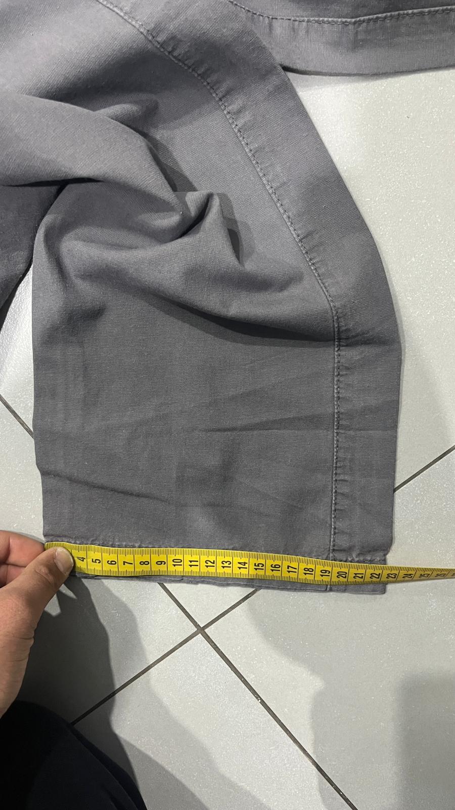 Pantaloni in Cotone Classici Lee Leesures Grey baggy Fit (S)