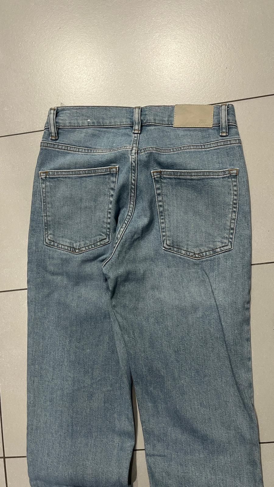 Denim Jeans Slim Fit Zara Light Blue (XS)