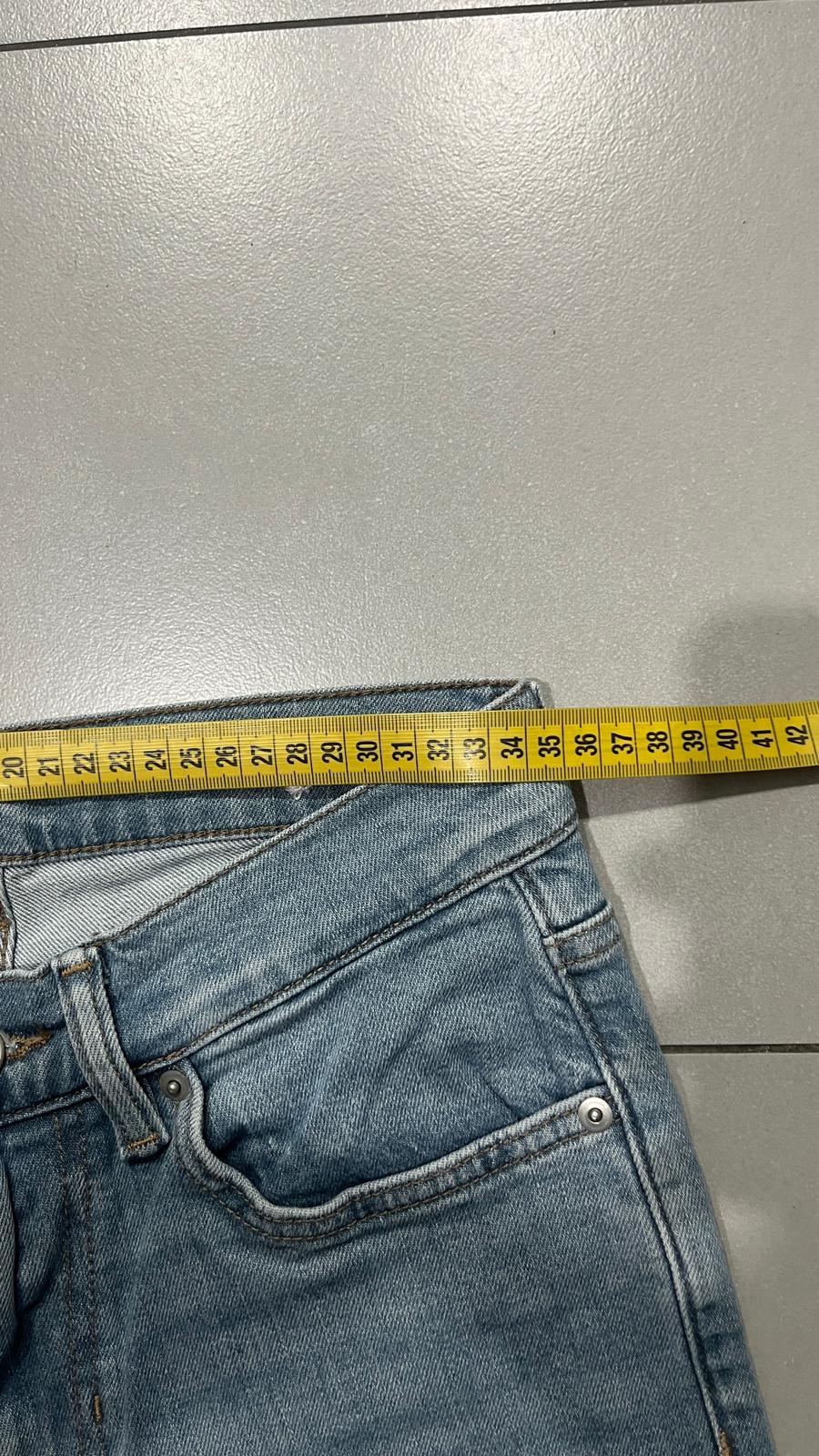 Denim Jeans Slim Fit Zara Light Blue (XS)
