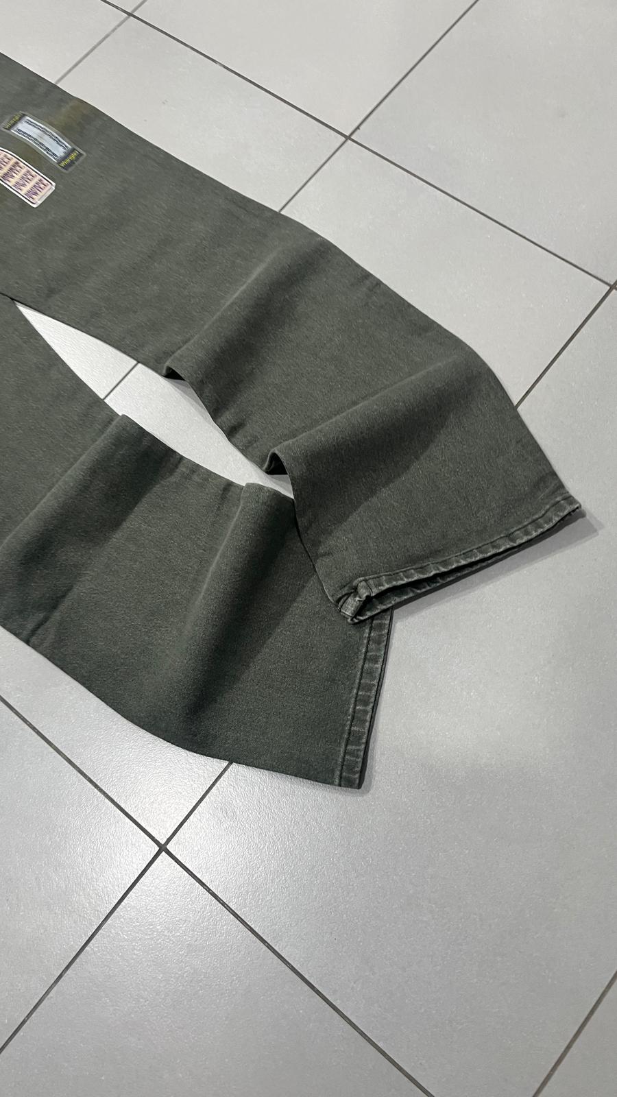 Denim Jeans Wrangler NEW Verde Cachi Bootcut Fit - Jeans Svasati (S)