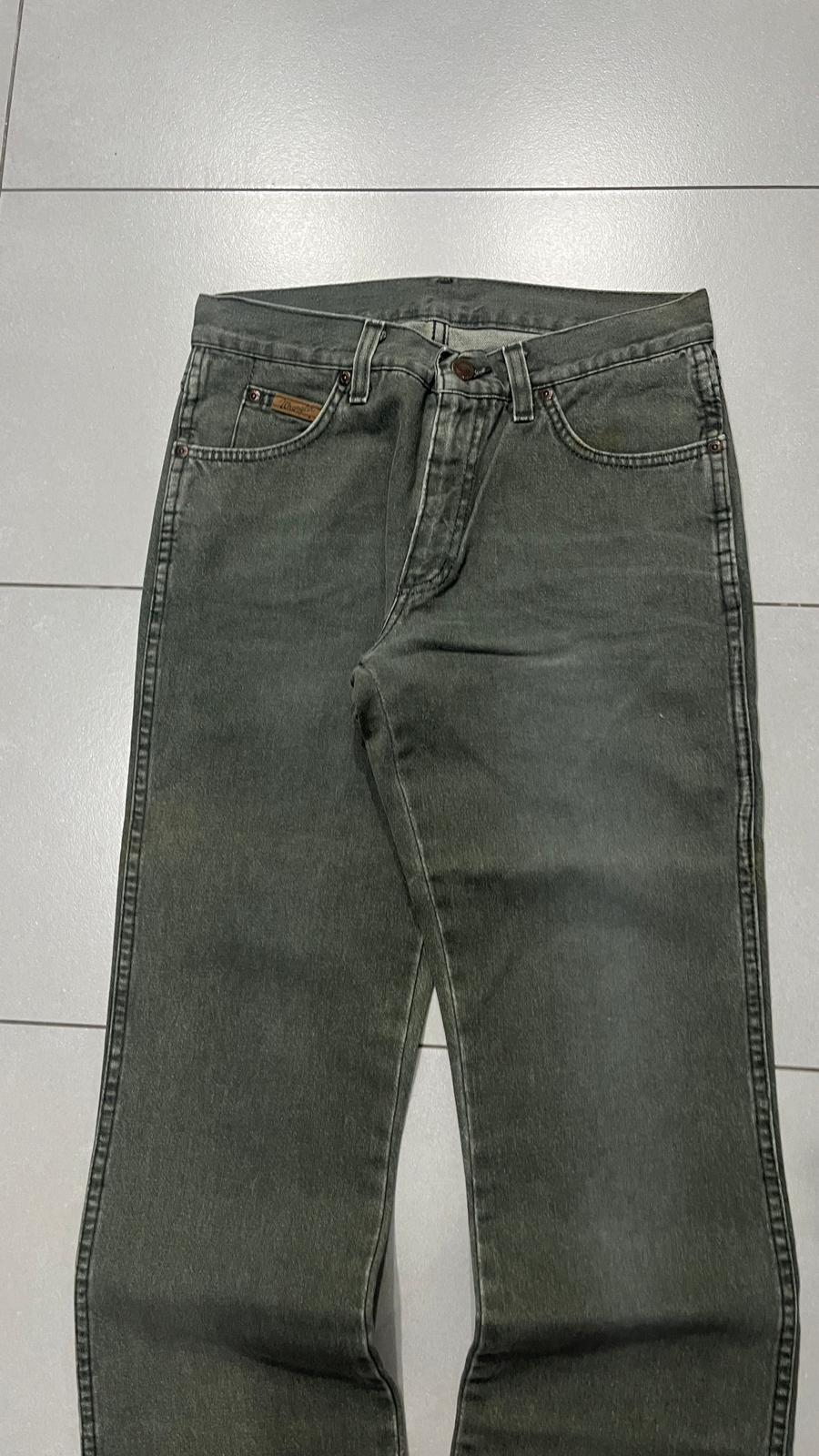 Denim Jeans Wrangler NEW Verde Cachi Bootcut Fit - Jeans Svasati (S)