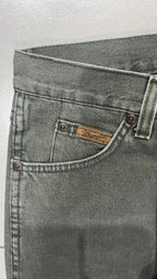 Denim Jeans Wrangler NEW Verde Cachi Bootcut Fit - Jeans Svasati (S)