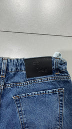 Denim Jeans Straight Fit Simple Blu (M)