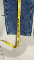 Denim Jeans Straight Fit Simple Blu (M)