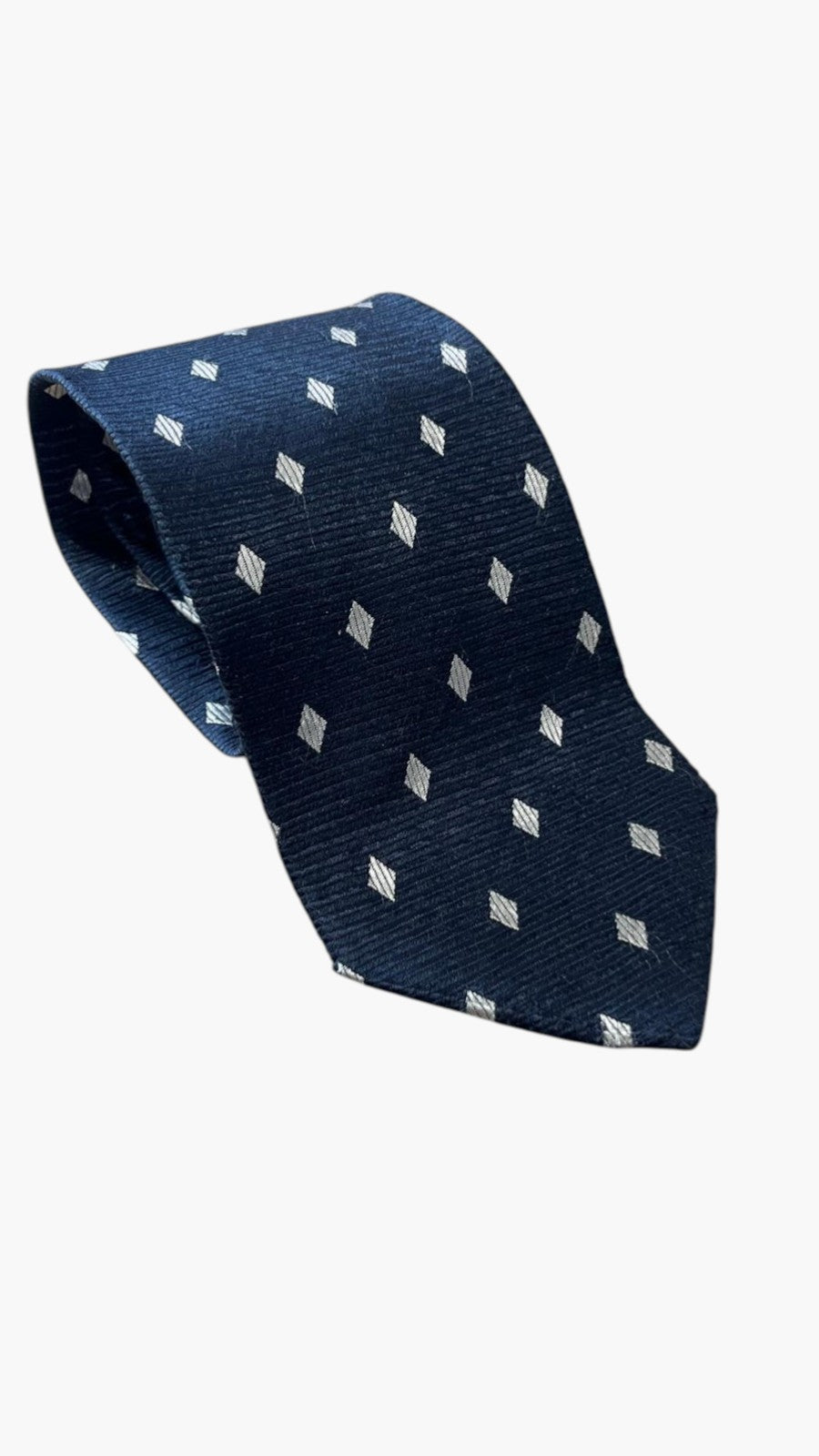 Cravatta Giorgio Armani Blu Notte in Seta