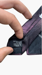 Cravatta Dolce & Gabbana Porpora in Pura Seta