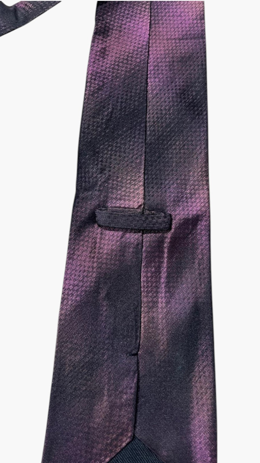 Cravatta Dolce & Gabbana Porpora in Pura Seta