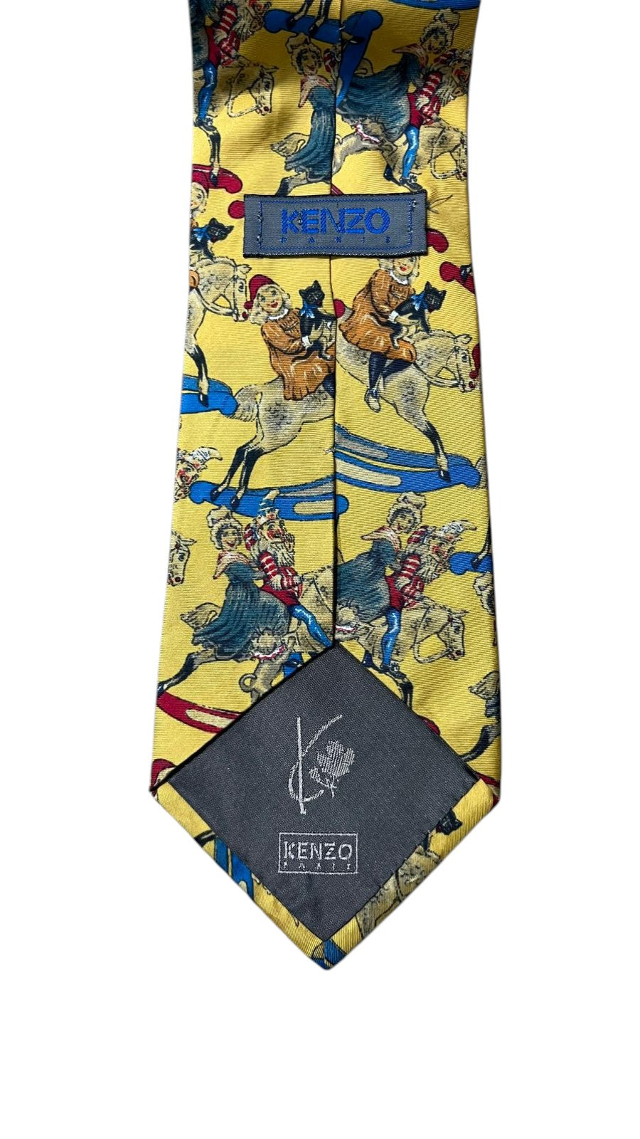 Cravatta Kenzo Particolare in Pura Seta