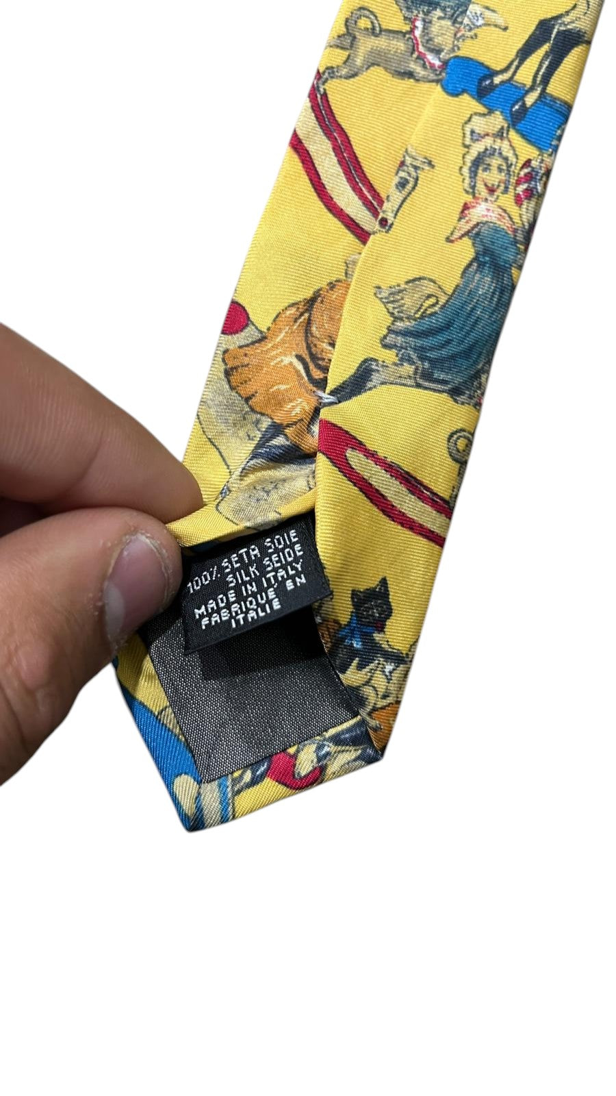 Cravatta Kenzo Particolare in Pura Seta
