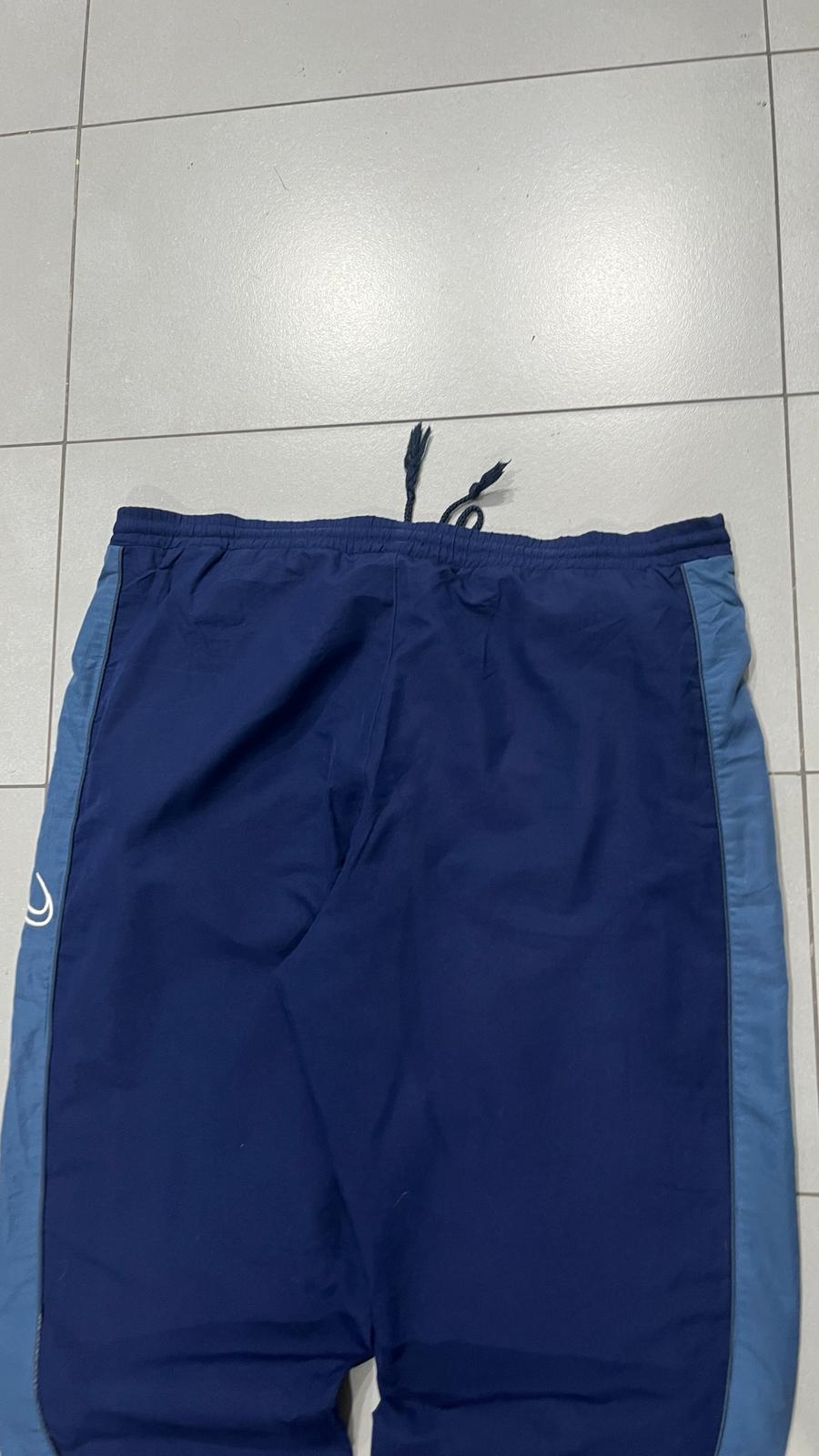 TrackPants Asics Vintage Blu Marino / Azzurro - Tuta Asics Baggy (XL)