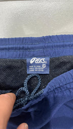 TrackPants Asics Vintage Blu Marino / Azzurro - Tuta Asics Baggy (XL)