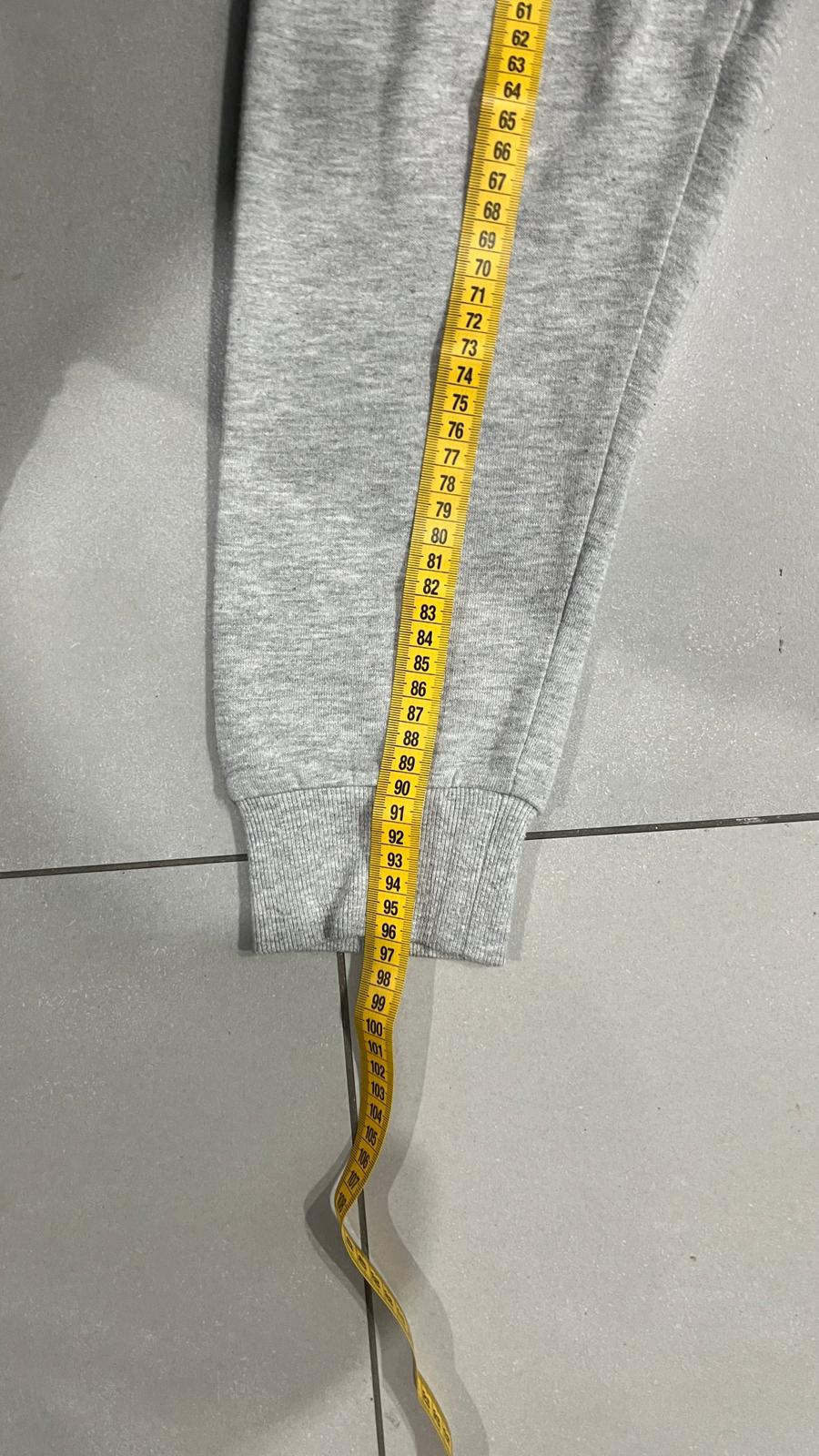 Pantatuta Everlast Grigio Simple Logo Printed (S) - Tuta con Elastico sul Fondo