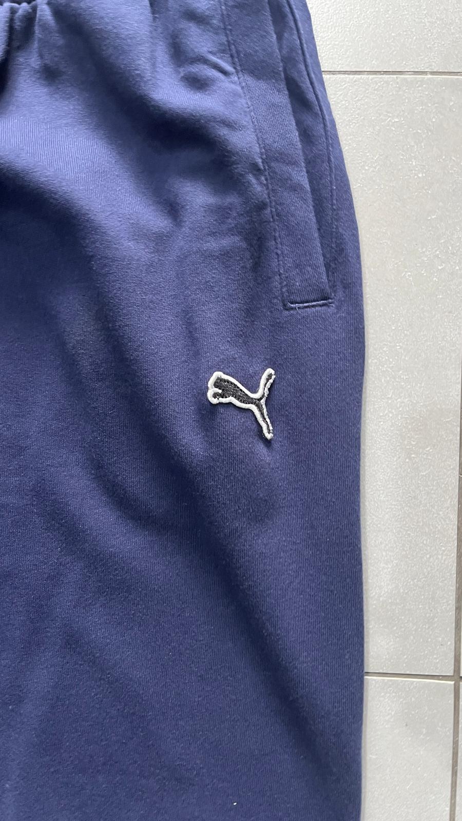 Pantatua Puma Slim Fit con Elastico sul Fondo - Tuta Blu Marino (M)
