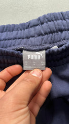 Pantatua Puma Slim Fit con Elastico sul Fondo - Tuta Blu Marino (M)