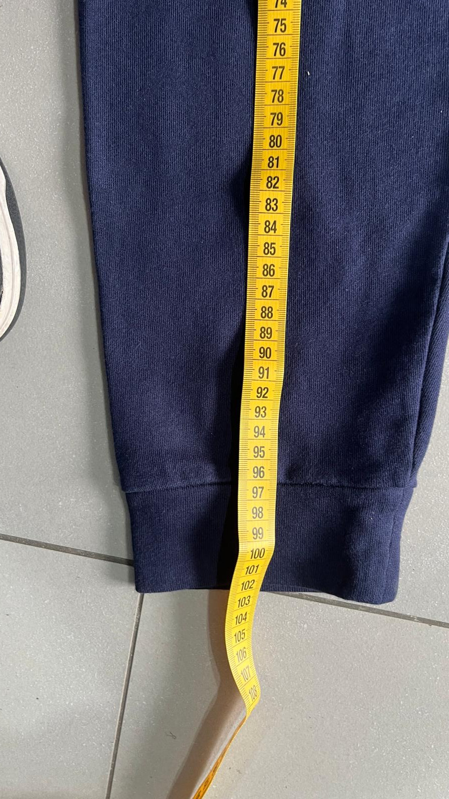 Pantatua Puma Slim Fit con Elastico sul Fondo - Tuta Blu Marino (M)