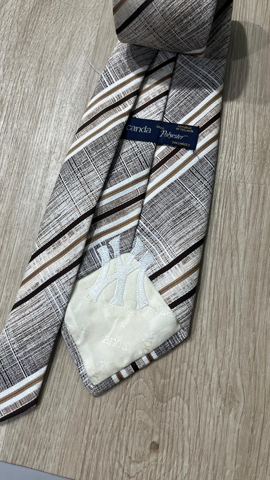 Cravatta New York Yankees Custom con Logo Ricamato NY