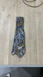 Cravatta Dior Custom con Logo Ricamato