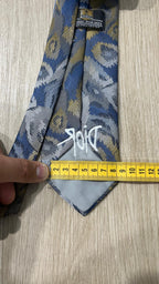 Cravatta Dior Custom con Logo Ricamato