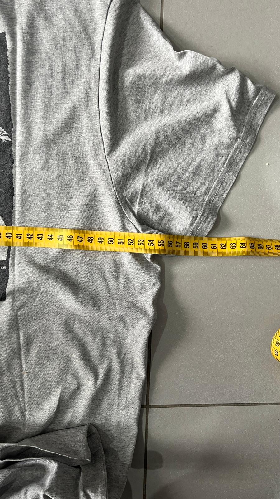 T-Shirt The North Face Grigia con Stampa (L)