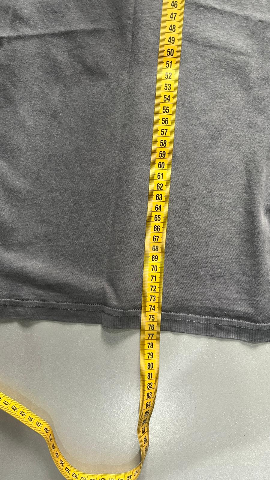 T-Shirt The North Face Grigio Piombo con Stampa (XL)