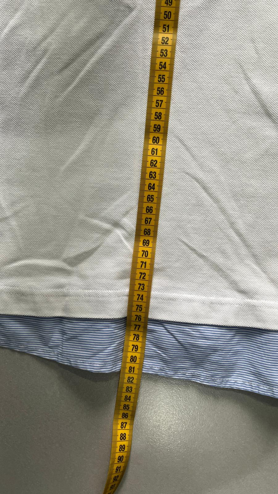 Polo Tommy Hilfiger con Ricamo Bianca (XXL)