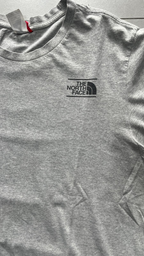T-Shirt The North Face Grigia con Stampa (L)