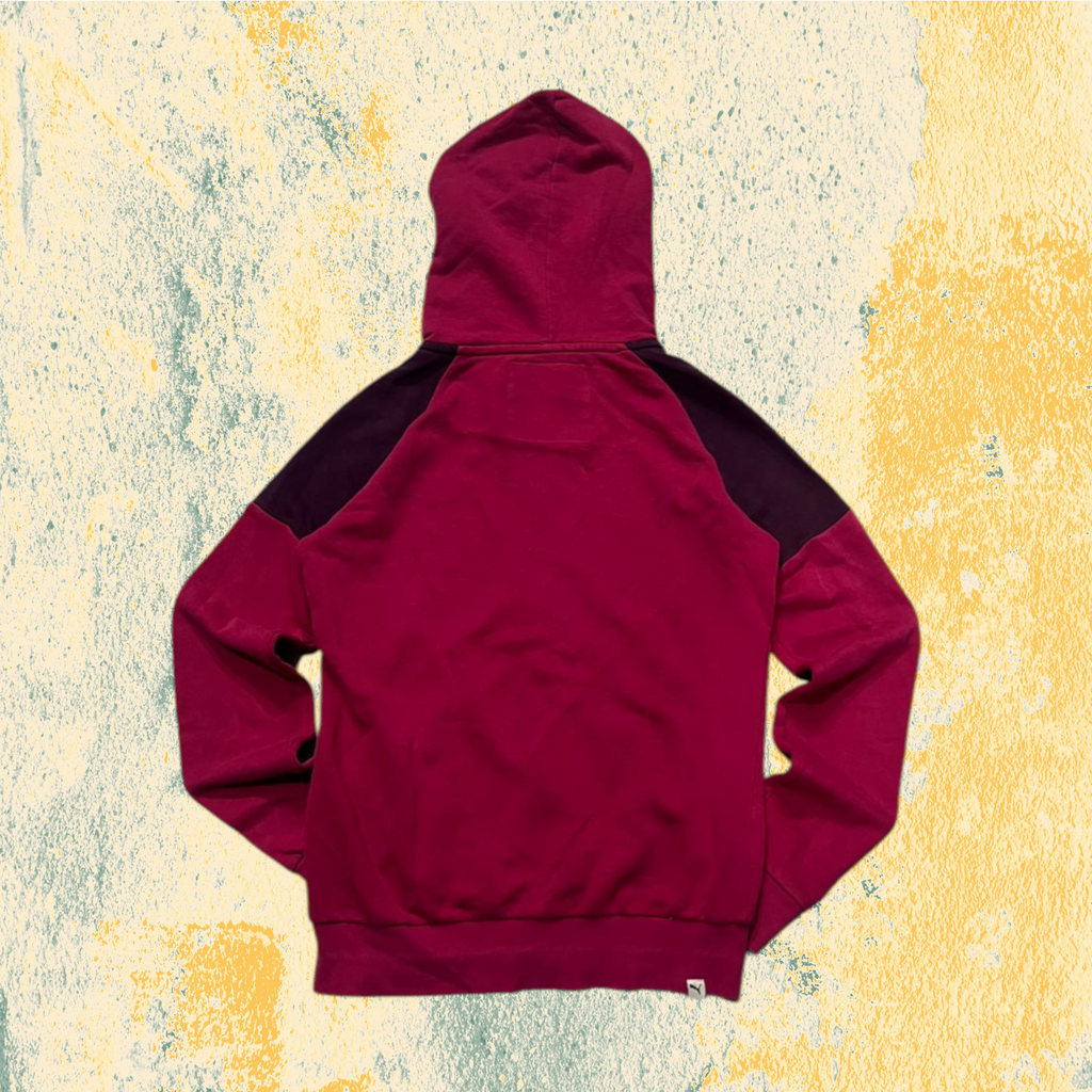 Felpa Puma con Zip Bicolor (M) da Donna