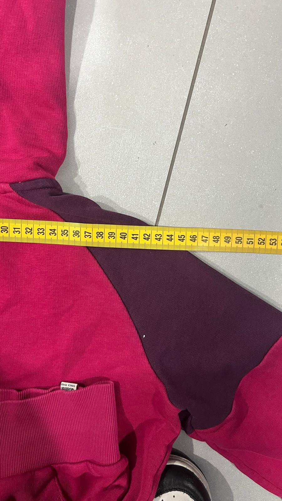 Felpa Puma con Zip Bicolor (M) da Donna