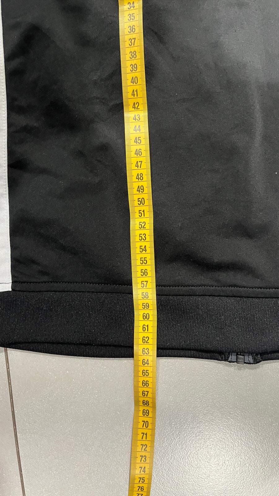 TrackJacket Adidas Nera con Zip (L Bambino - veste una S Donna)