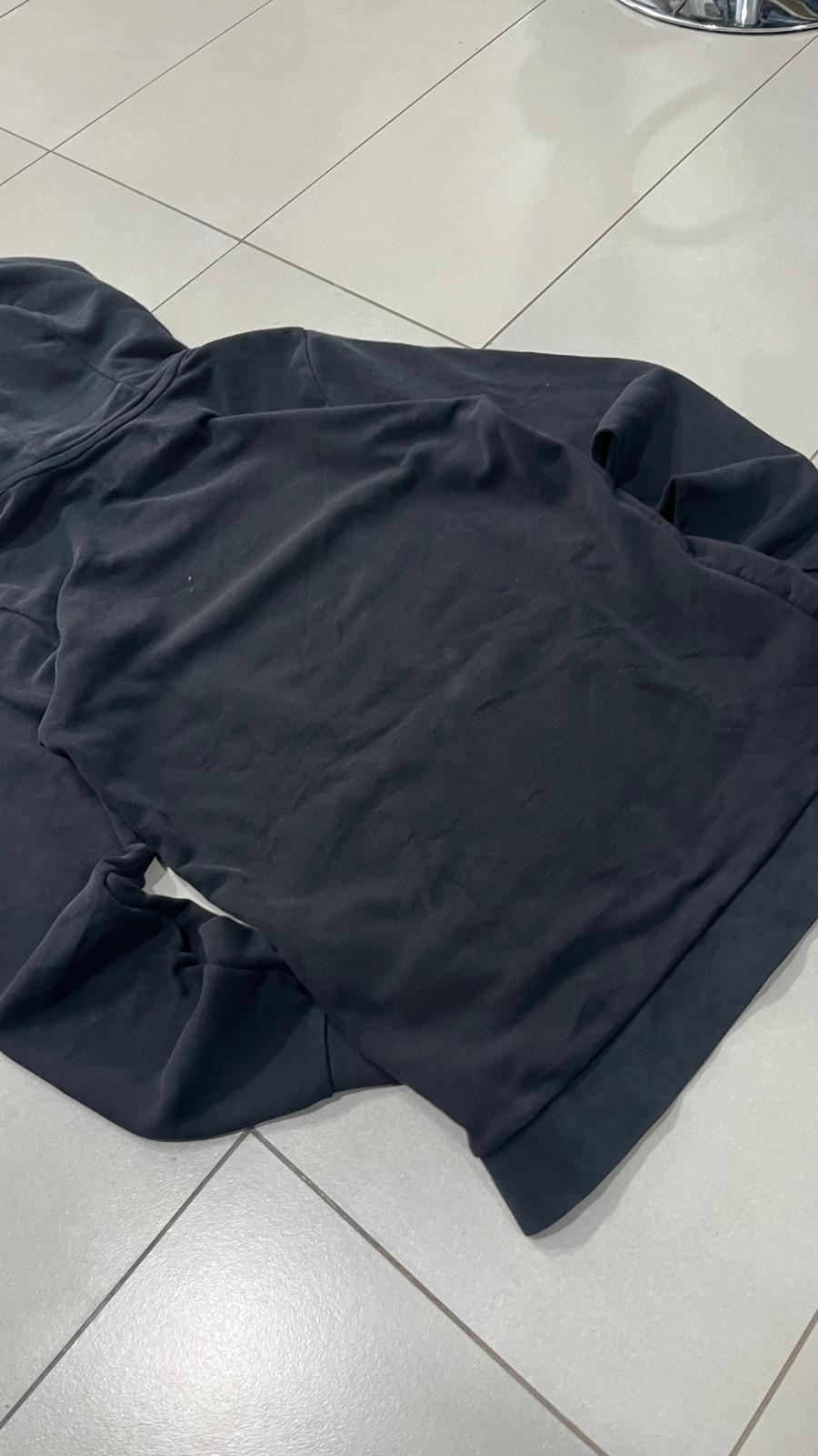 Felpa Air Jordan Nera con Stampa (S)