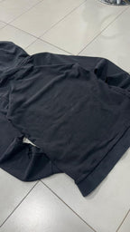 Felpa Air Jordan Nera con Stampa (S)