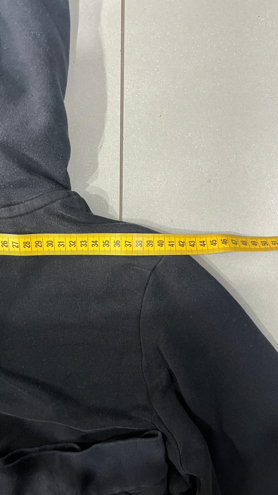Felpa Air Jordan Nera con Stampa (S)
