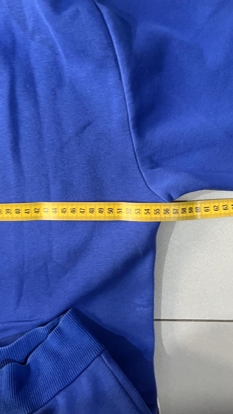 Felpa Boxy Fit Blu Elettrico (M)