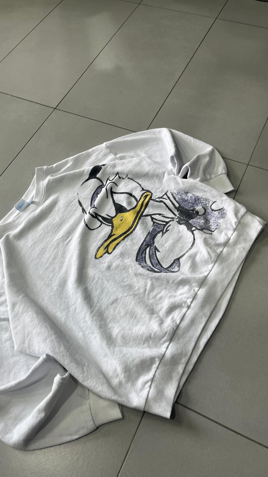 Felpa Girocollo Disney Mickey Printed "Paperino" (M)
