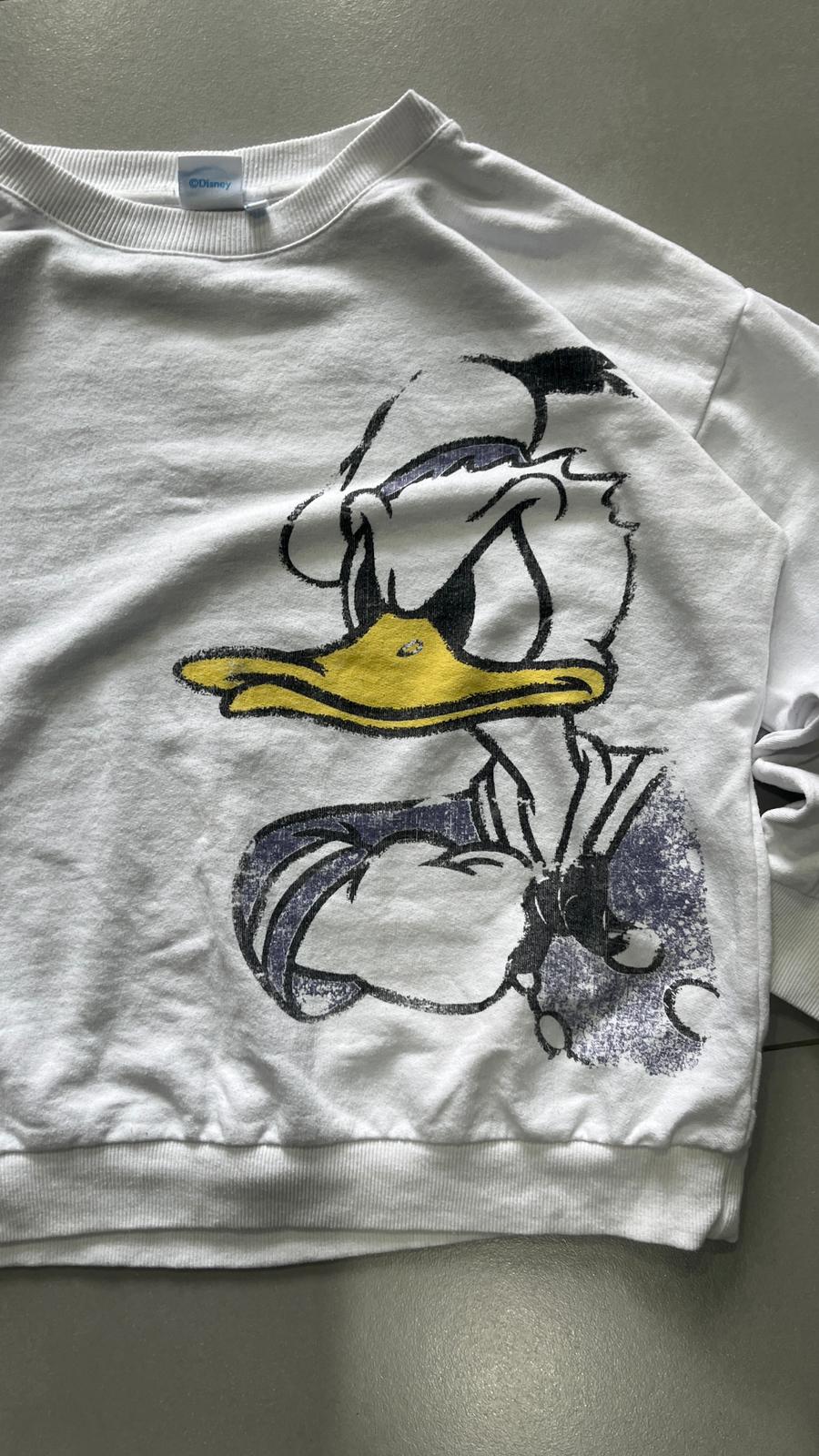 Felpa Girocollo Disney Mickey Printed "Paperino" (M)