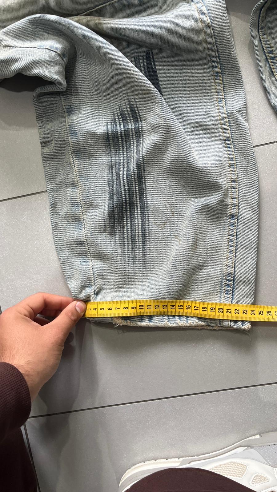 Jeans Baggy Fit Painted Particular Denim Balloon (L)