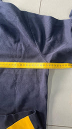 Felpa Champion Blu marino e Gialla (XL Bambino veste una M Donna)