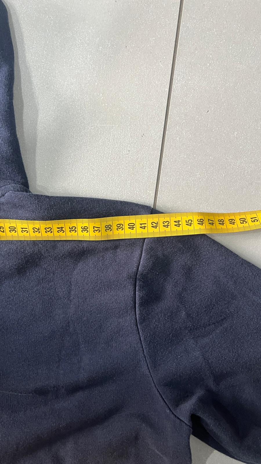 Felpa Champion Blu marino e Gialla (XL Bambino veste una M Donna)
