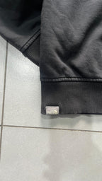 Felpa The North Face Nera Ricamata (XL bambino veste una M uomo)