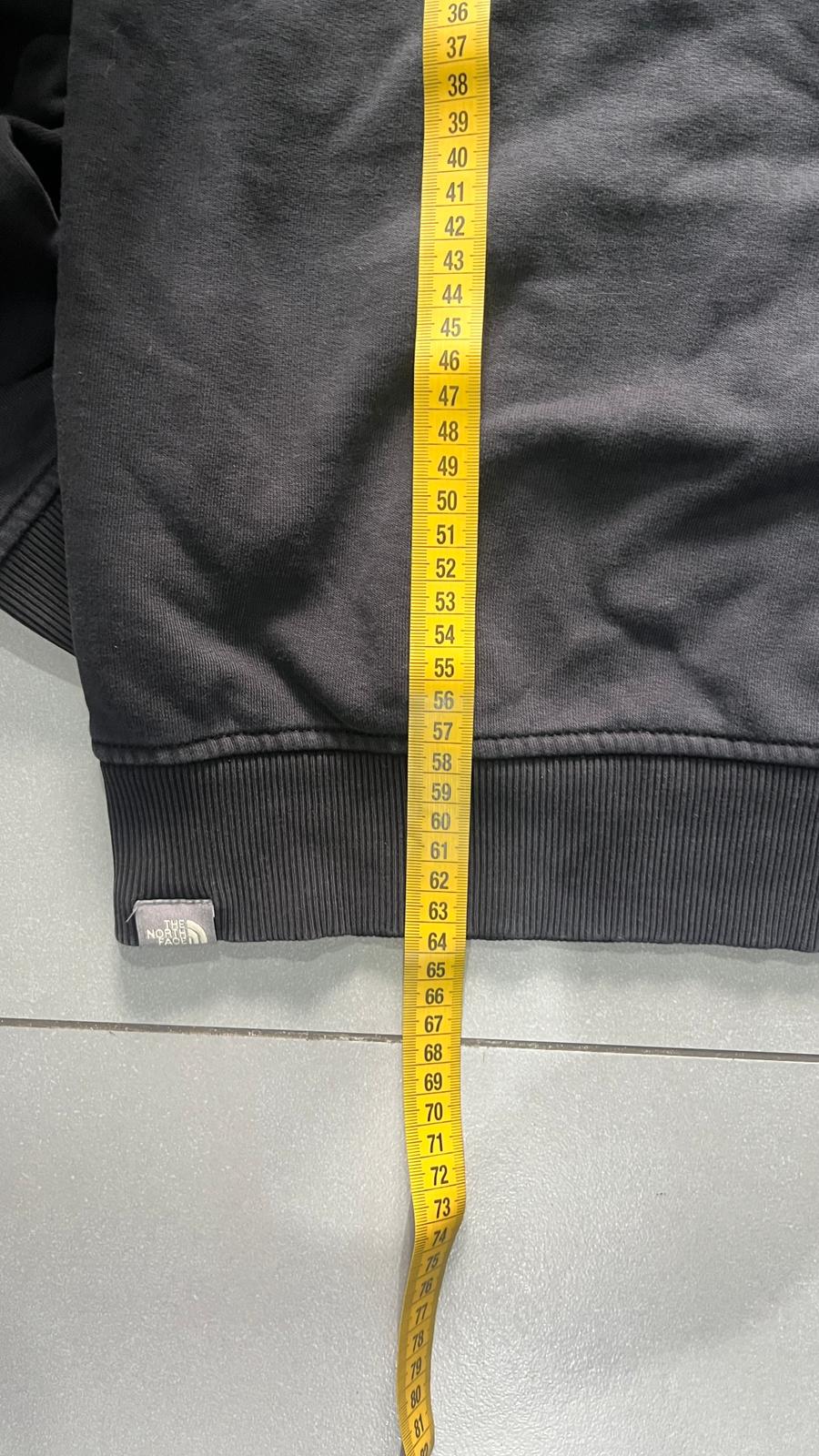Felpa The North Face Nera Ricamata (XL bambino veste una M uomo)